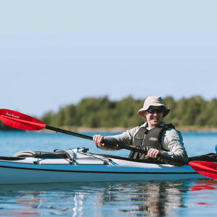 Sting Ray Fiberglass 4-Piece Snap-Button Kayak Paddle