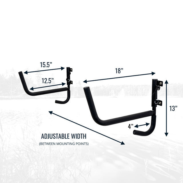 Ozarks Swivel Kayak Rack | Holds 100 lbs