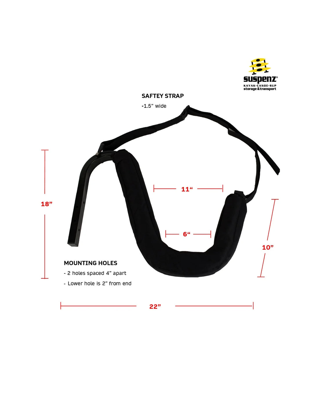 TieYak® SUP / Kayak Z-Rack