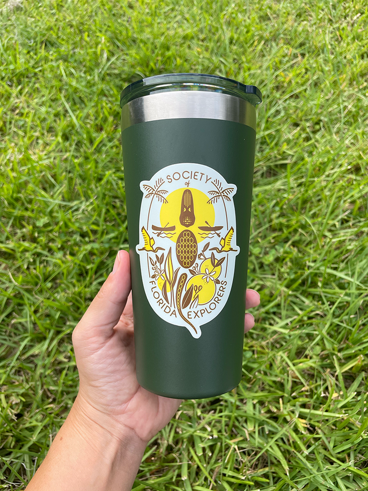 River of Exploration Society of Florida Explorers Sticker