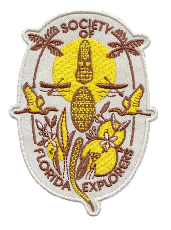 River of Exploration Society of FL Explorers Iron-on Patch