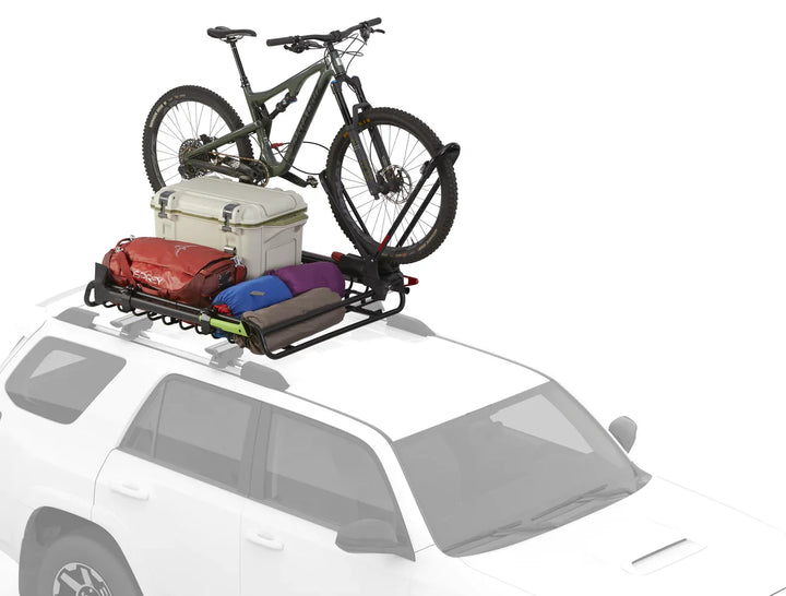 Yakima LoadWarrior cargo basket installed on vehicle