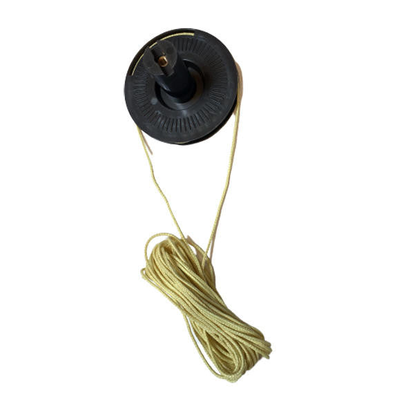 Hand Steering Pulley and Kevlar Line