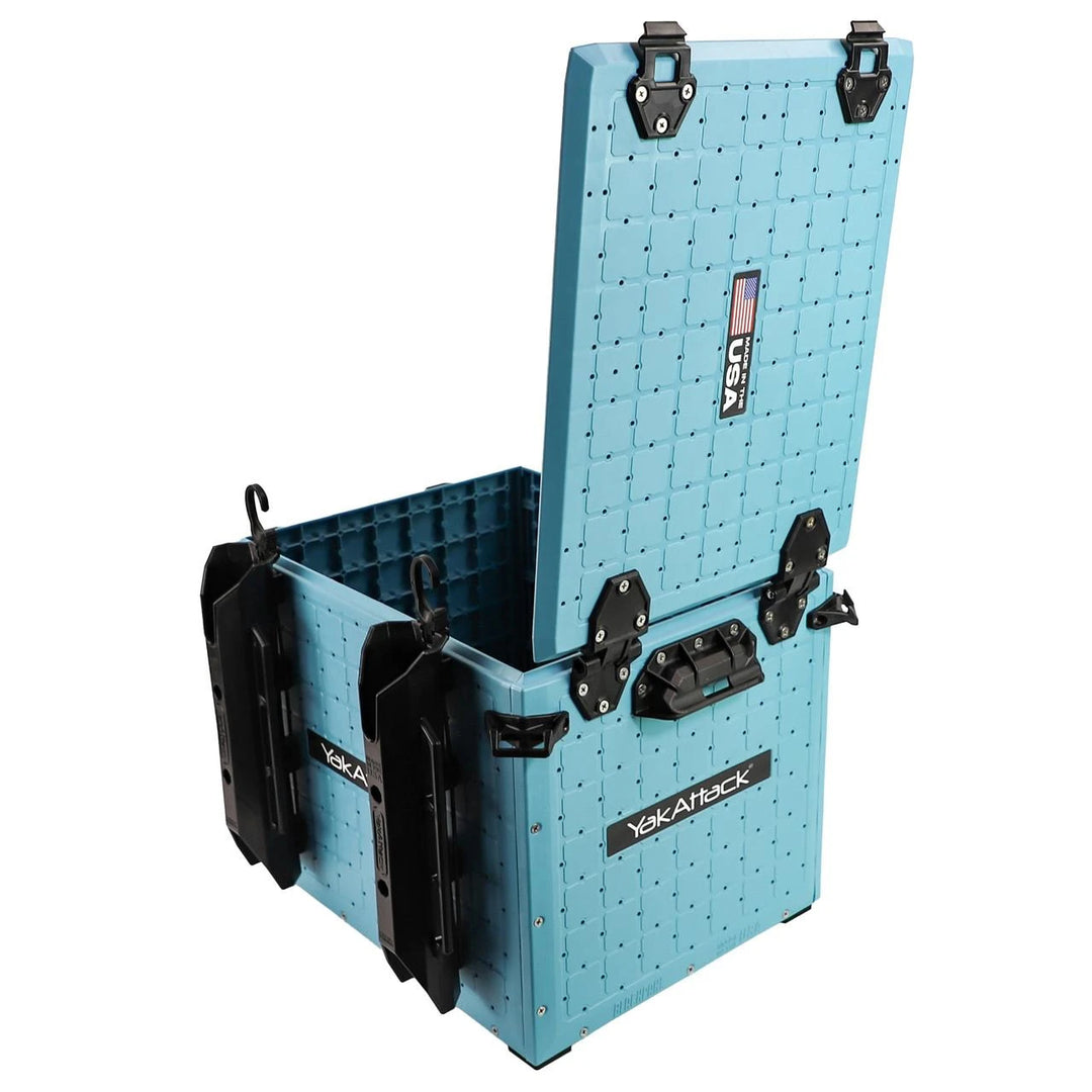 BlackPak Pro Kayak Fishing Crate - 13" x 16", Jetty Blue