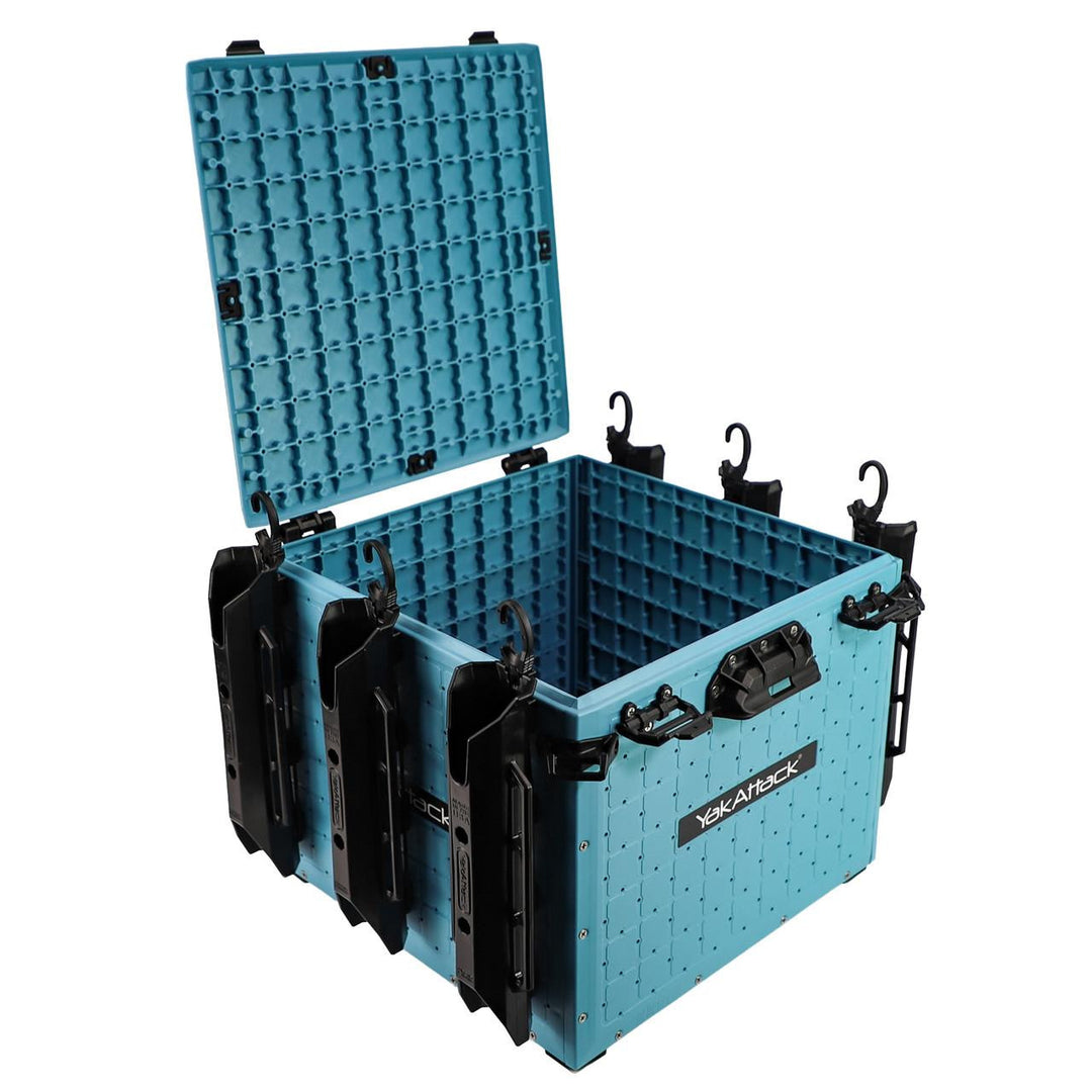 BlackPak Pro Kayak Fishing Crate - 16" x 16", Jetty Blue