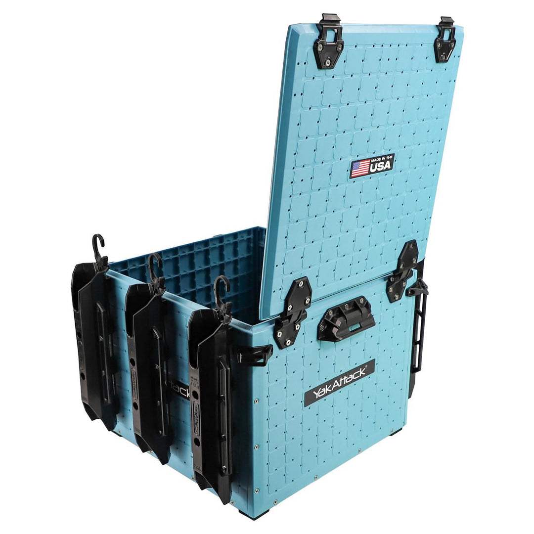 BlackPak Pro Kayak Fishing Crate - 16" x 16", Jetty Blue
