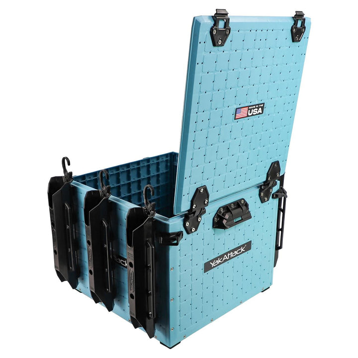 BlackPak Pro Kayak Fishing Crate - 16" x 16", Jetty Blue