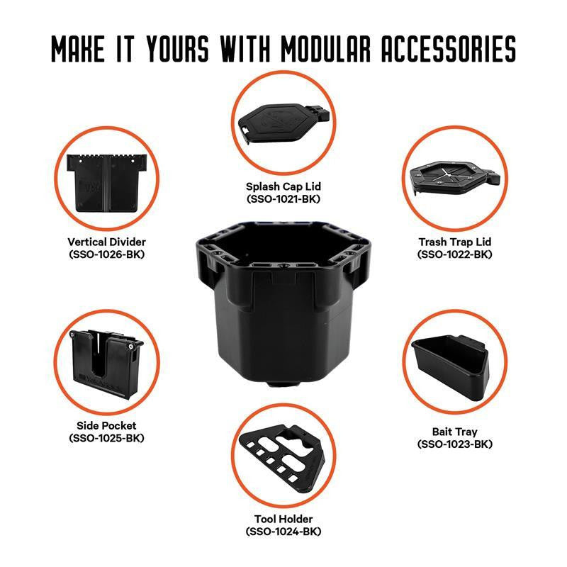 Cup Holder Pro, Overcast Grey