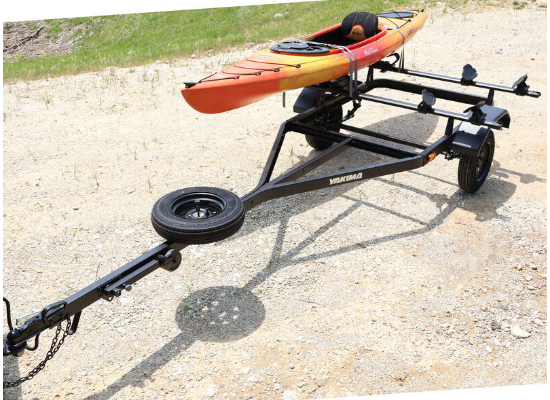 Replacement Crossbar and Tower with Hardware (for Yakima LowRider Kayak Trailers)