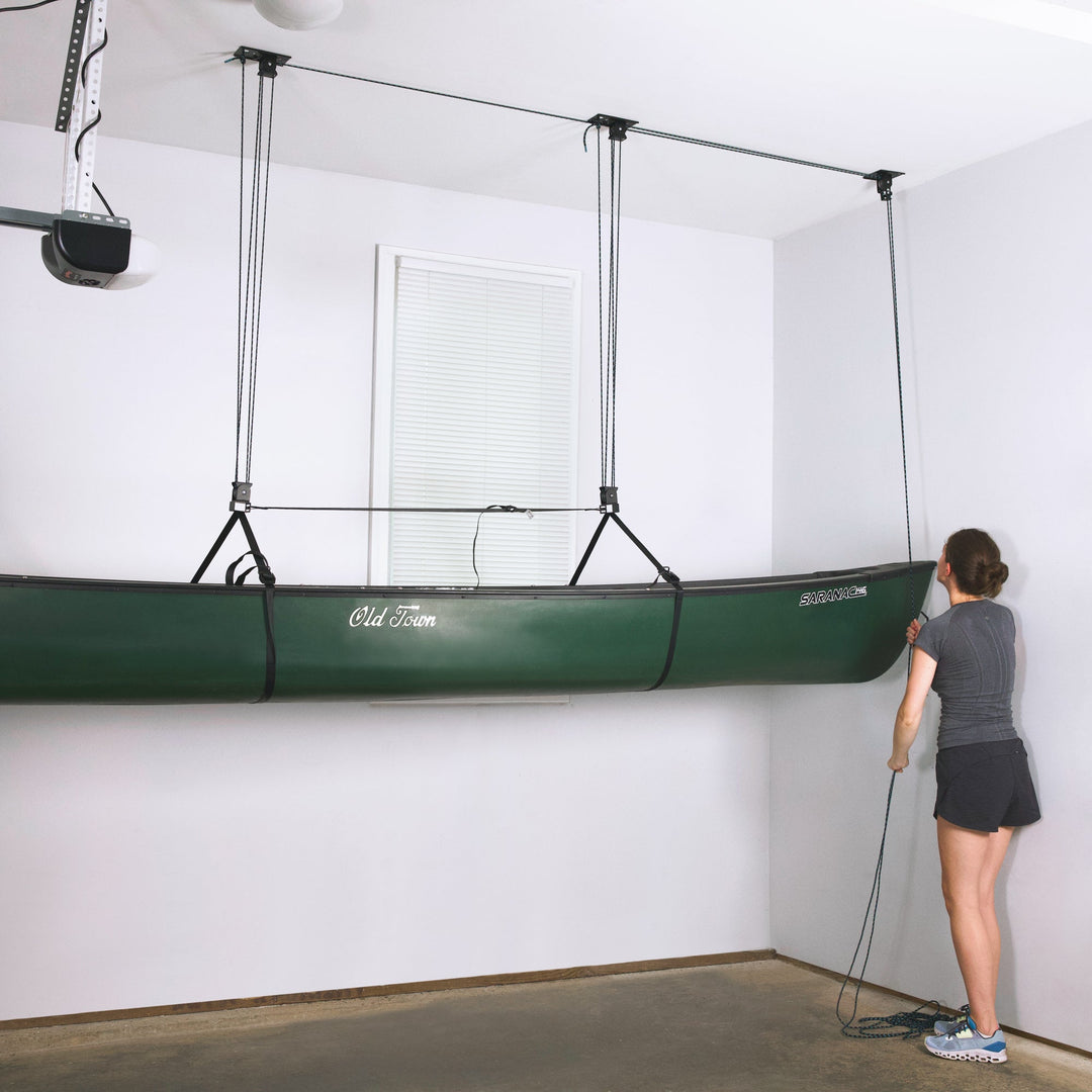 MaxAssist Canoe Hoist | Holds up to 150 lbs | Up to 18&