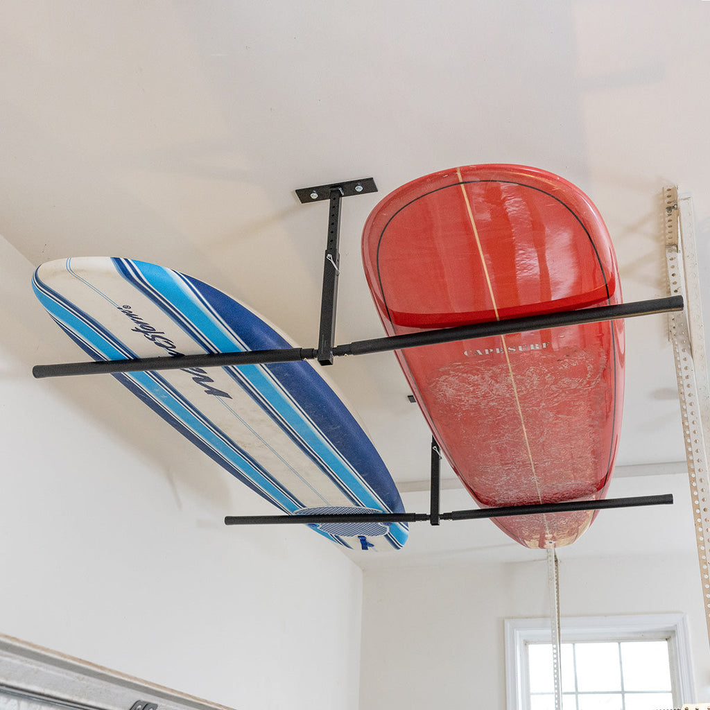 Hi-Port 2 Surfboard Adjustable Ceiling Storage Rack | Double
