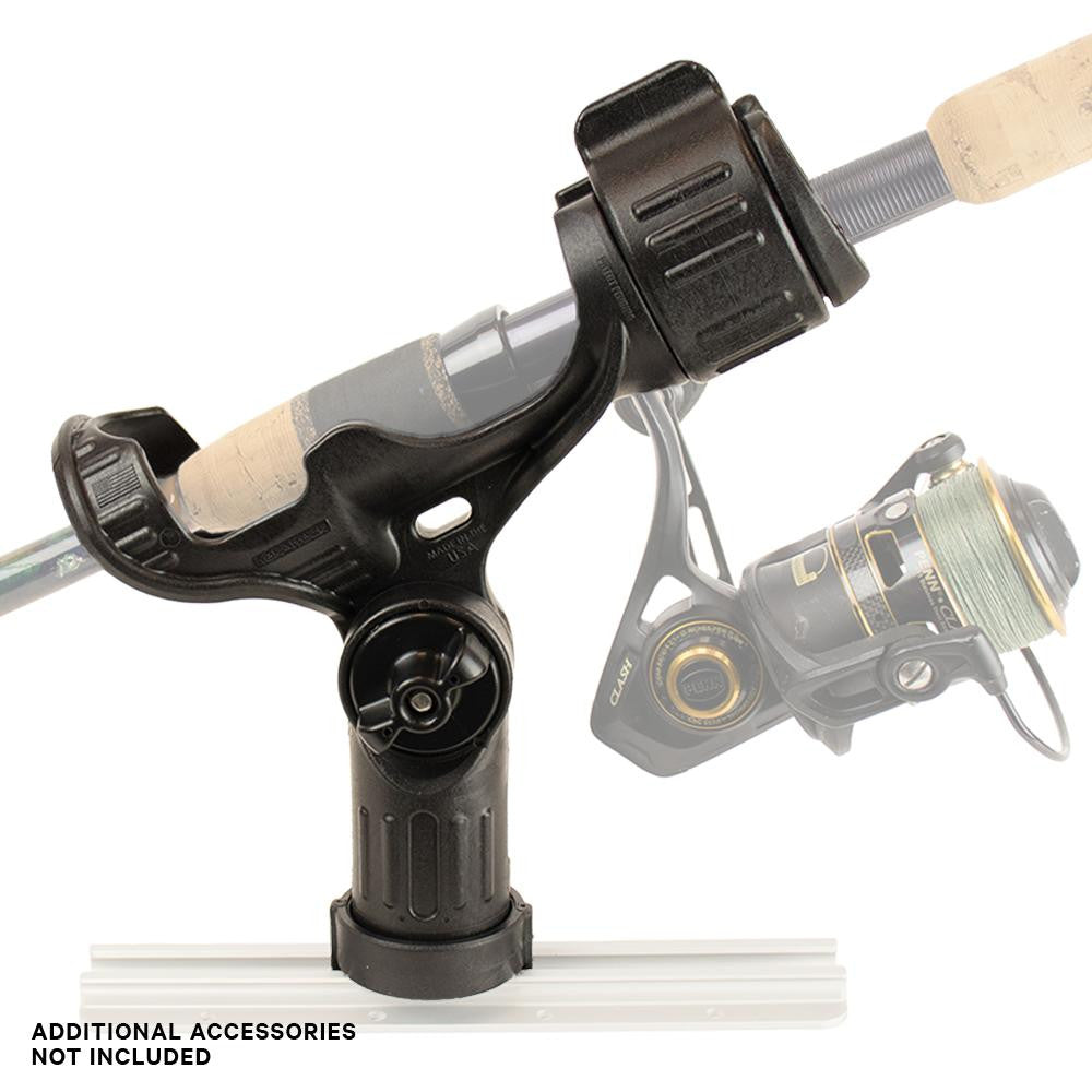 Omega Rod Holder with LockNLoad Track Mounting Base