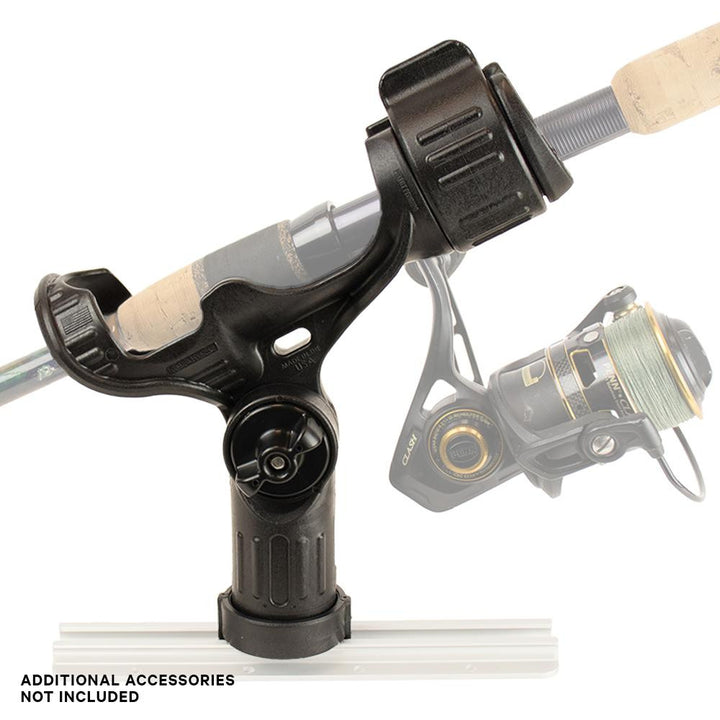 Omega Rod Holder with LockNLoad Track Mounting Base