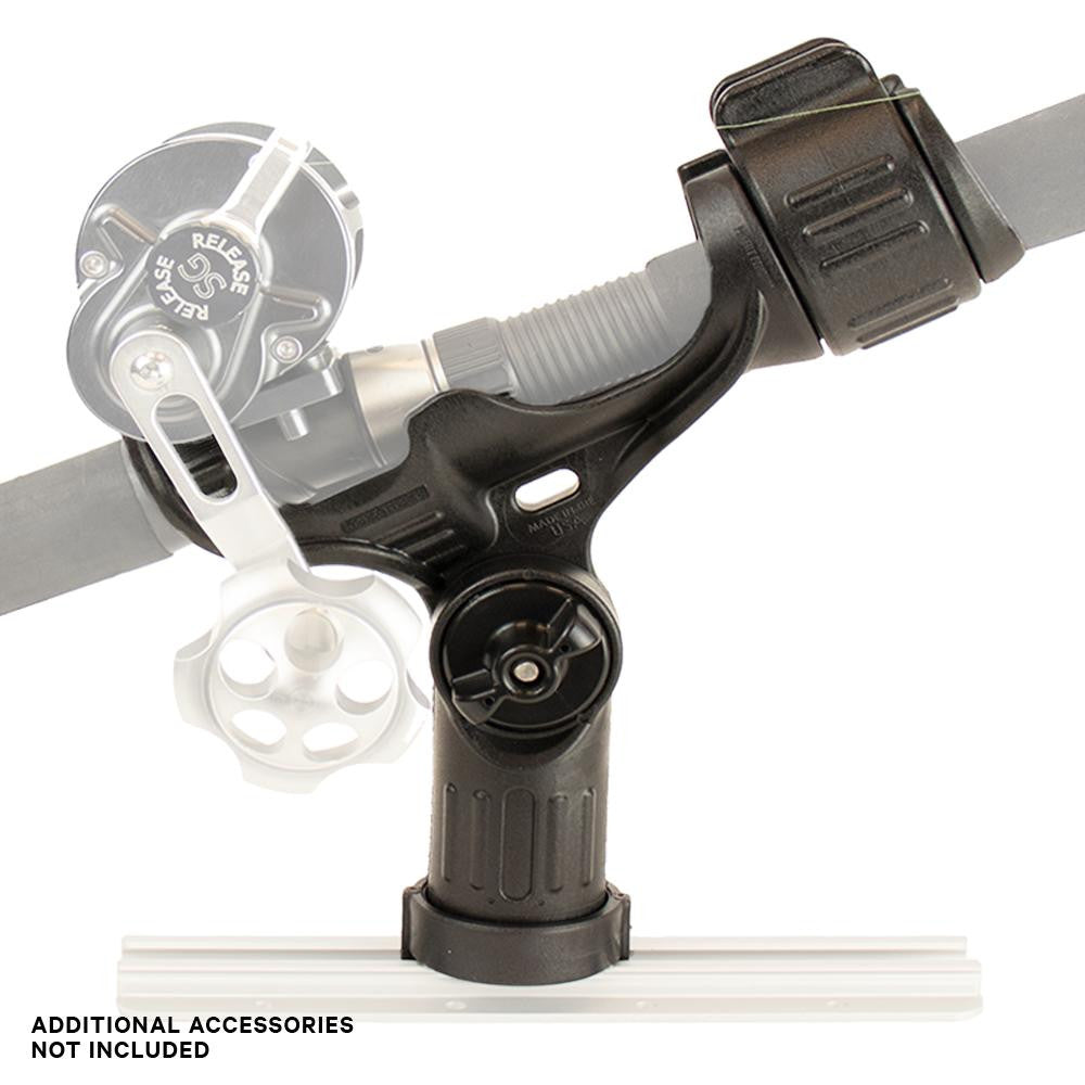 Omega Rod Holder with LockNLoad Track Mounting Base