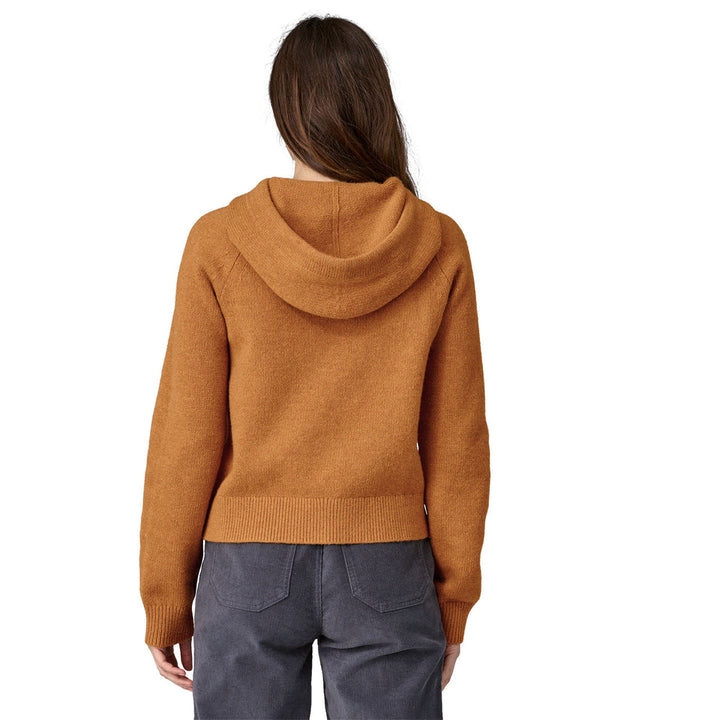 Women's Recycled Wool-Blend Hooded Pullover Sweater