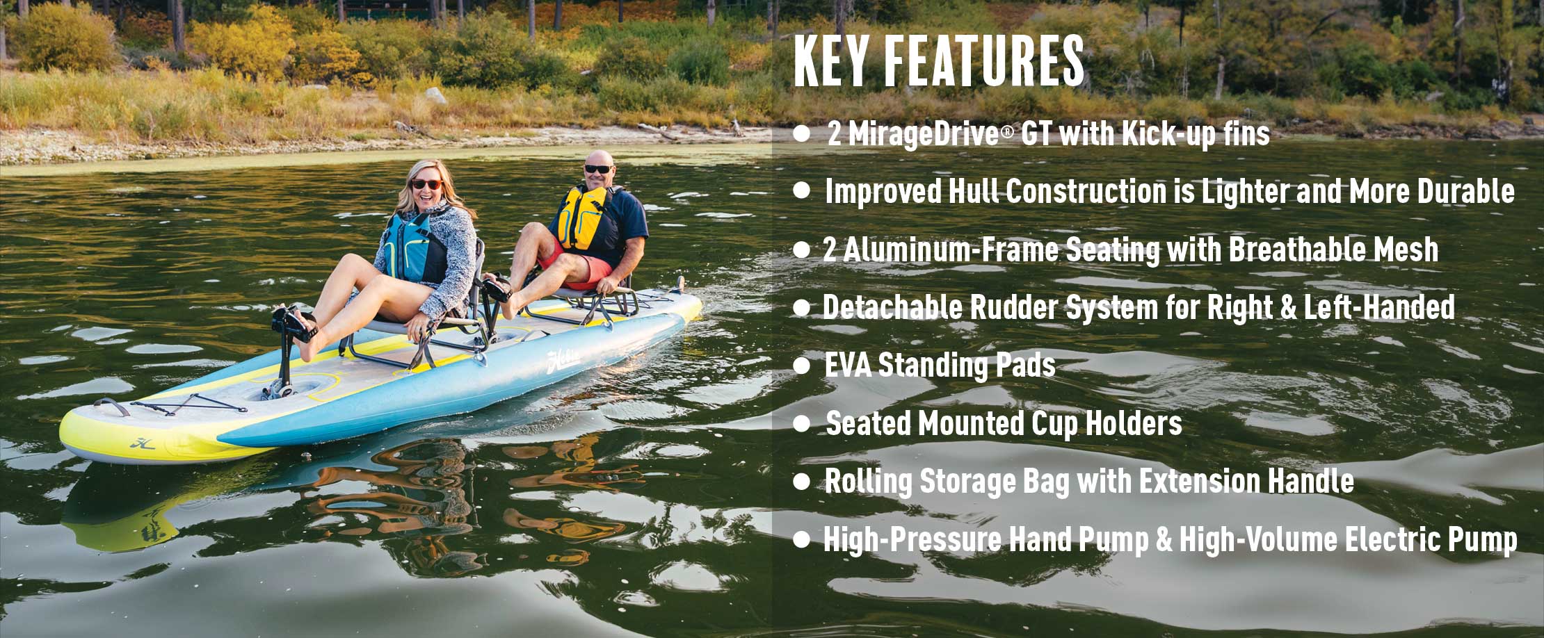 Hobie Mirage iTrek 14 Duo – Naples Outfitters
