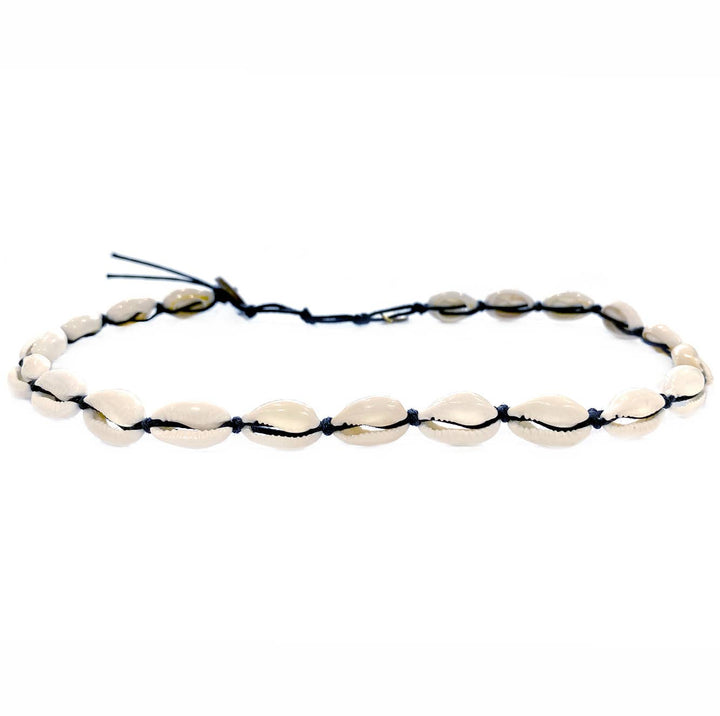 Cowry Choker/Double Wrap Bracelet