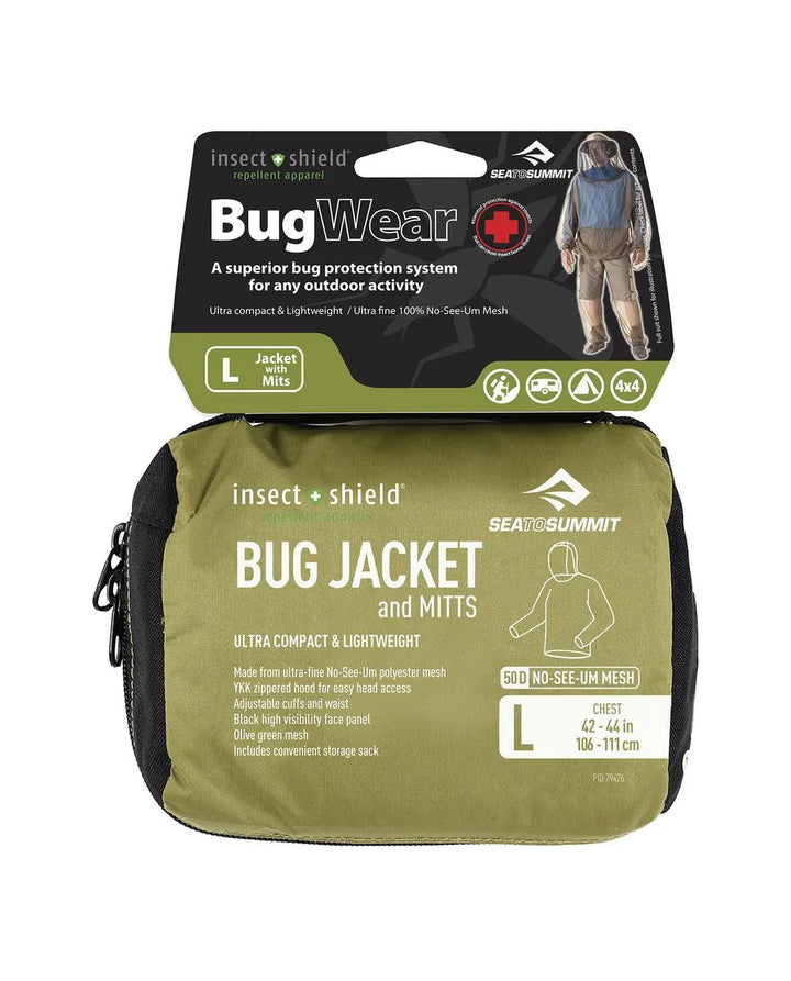 Bug Jacket & Mitts Insect Shield Small