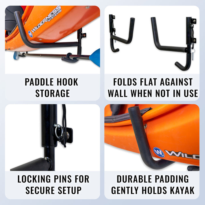 Ozarks Swivel Kayak Rack | Holds 100 lbs