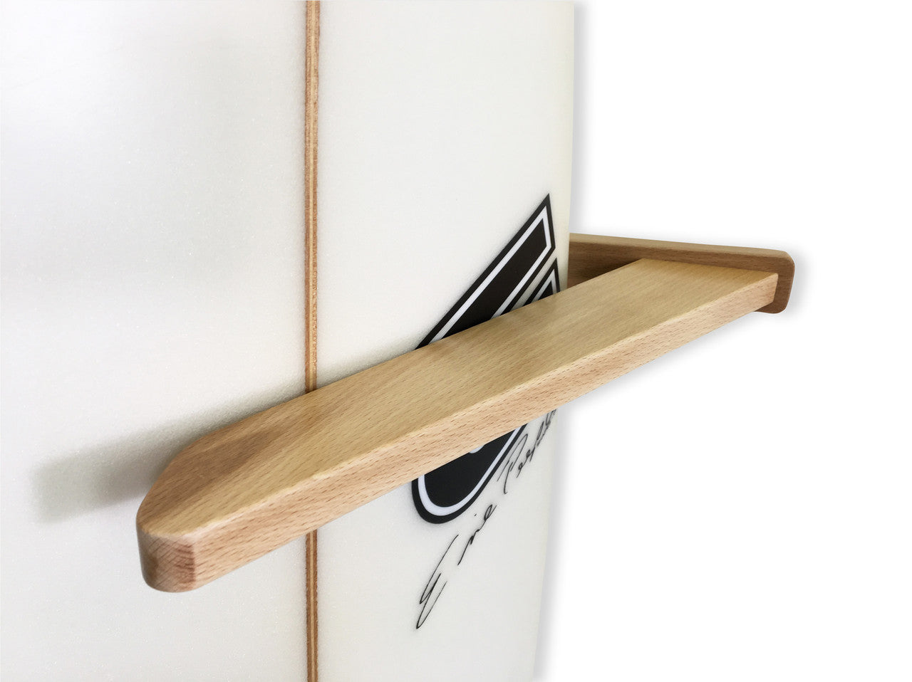 Holden Beach Surfboard Storage Vertical Wood Rack | Holds 6