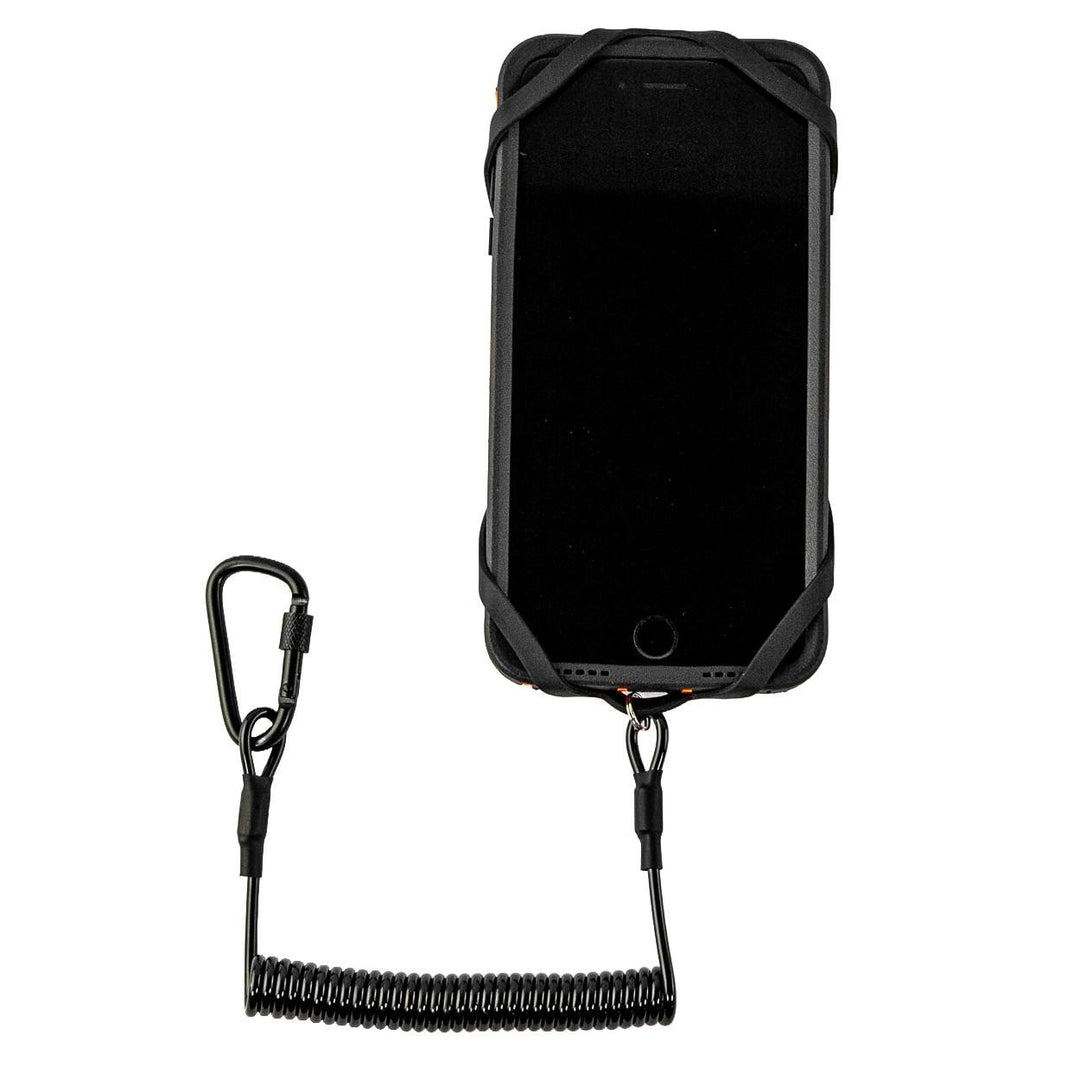 Universal Smartphone Harness with Tether, Black