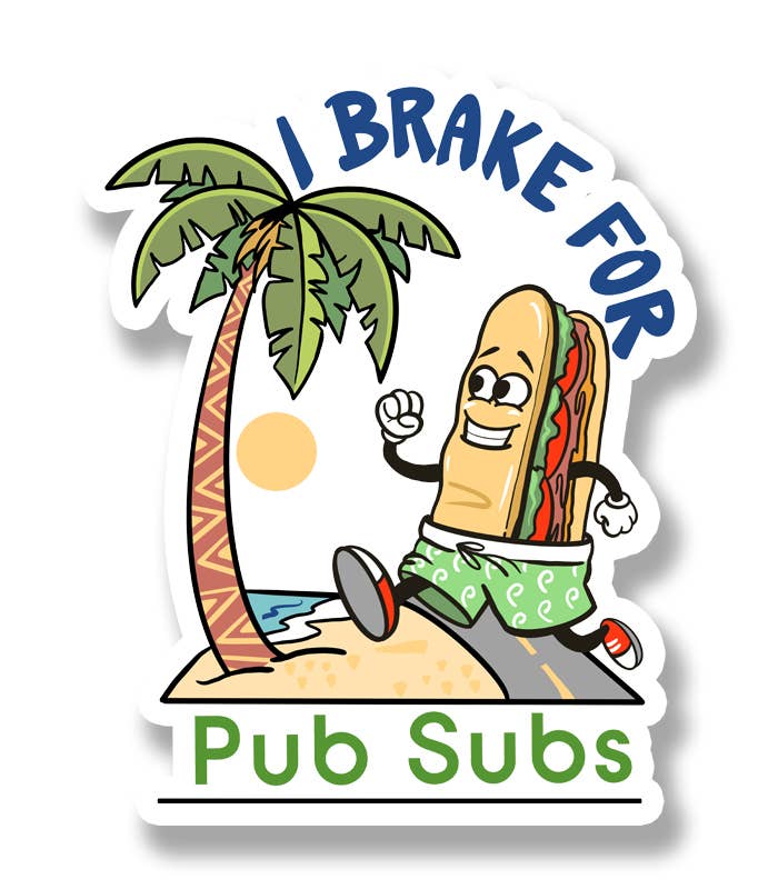 Freehand Goods - Pub Subs Decal