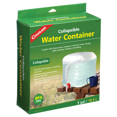 Collapsible 5 Gallon Water Carrier