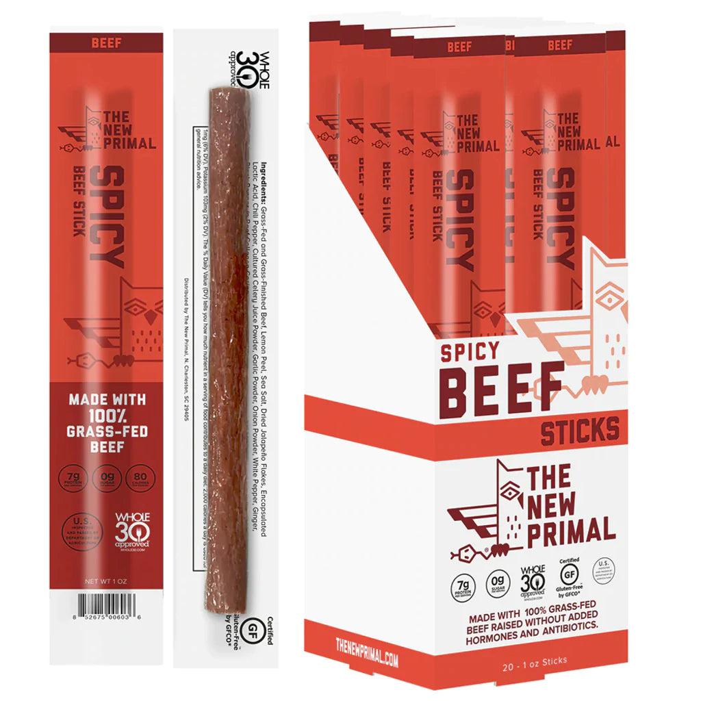 New Primal Spicy Beef Stick