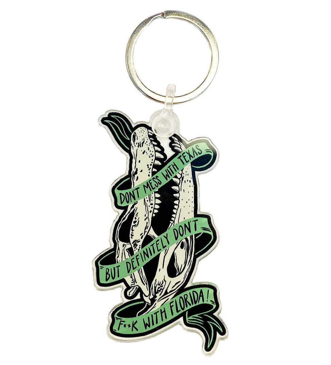 Freehand Goods - Don't F with Florida Acrylic Keychain