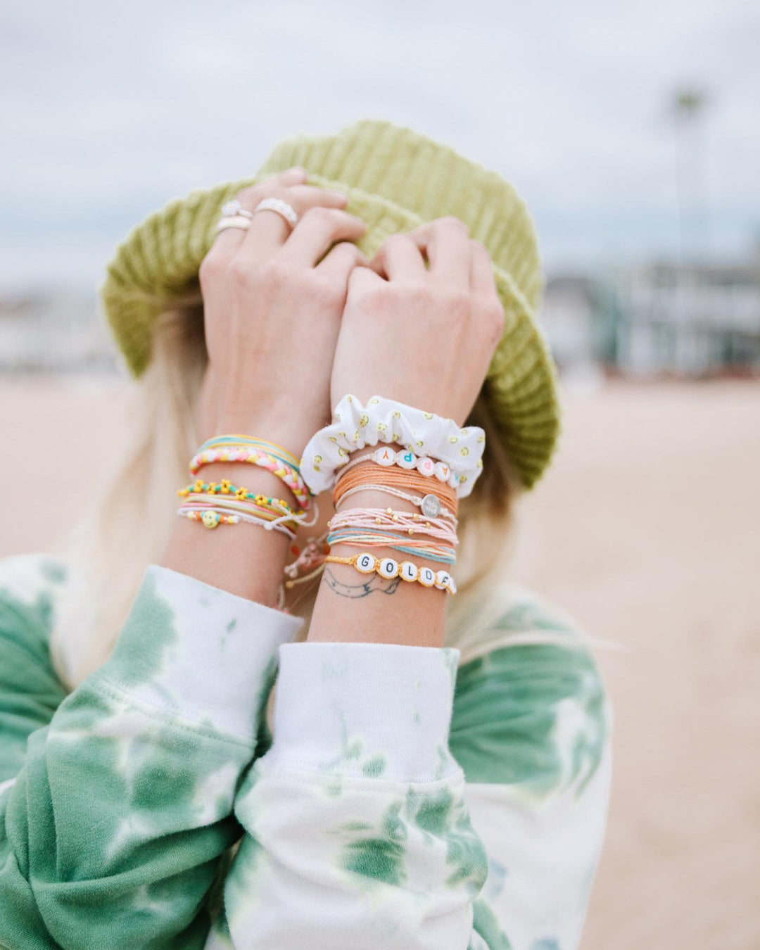 Golden Word Bracelet
