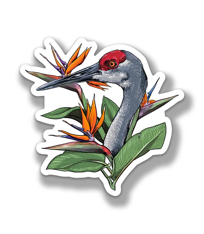 Freehand Goods - Bird of Paradise Sticker