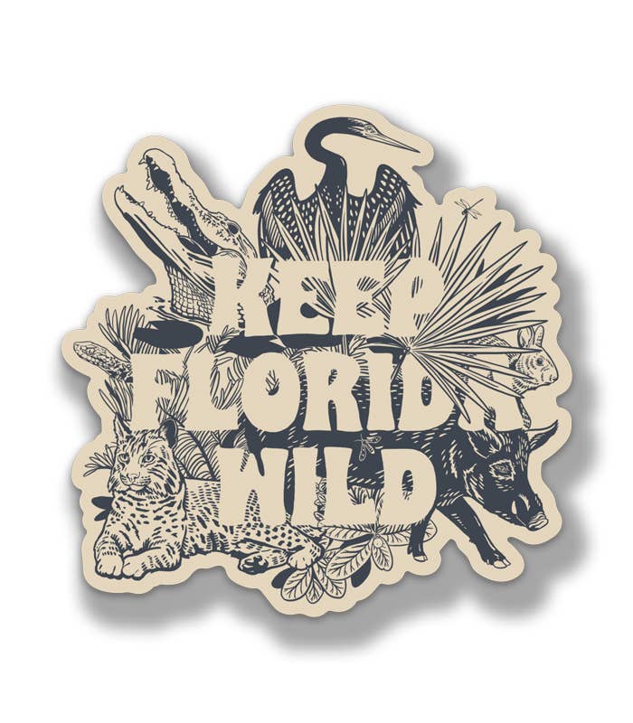 Freehand Goods - Keep Florida Wild Sticker