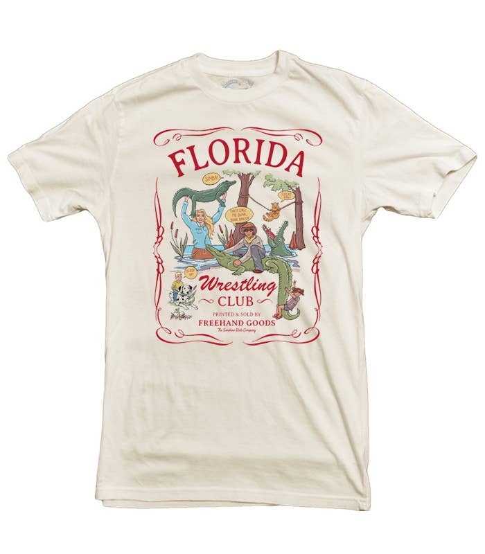 Freehand Goods - Florida Wrestling Club Tee