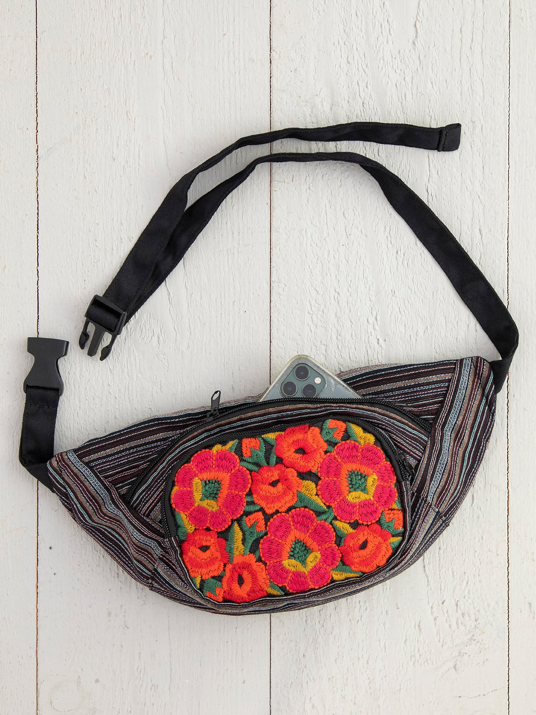 Tesoro Fanny Pack: Red Floral