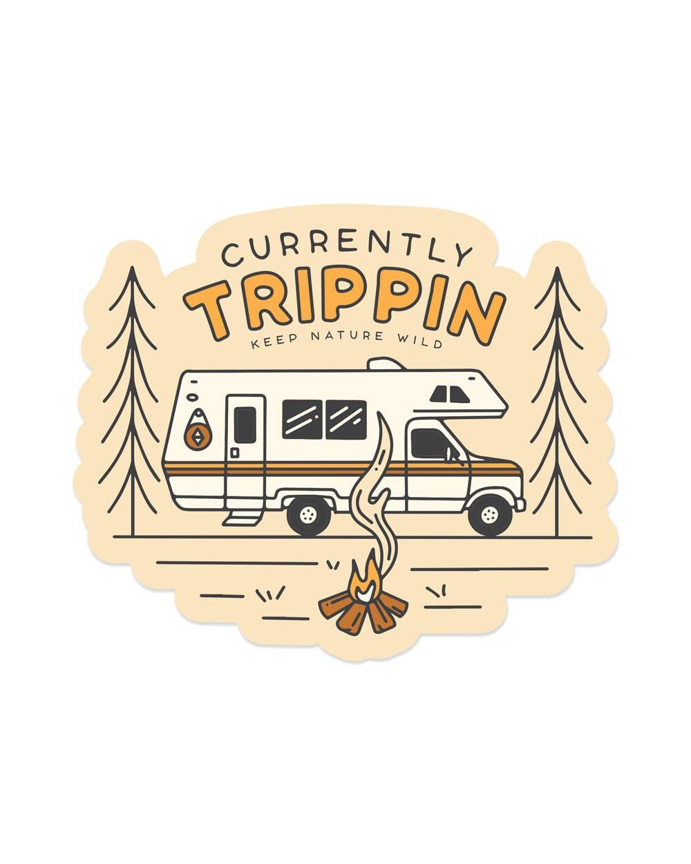 Keep Nature Wild - RV Trippin | Sticker